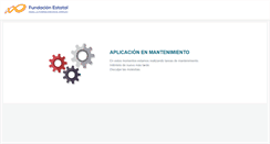 Desktop Screenshot of mantenimiento.fundaciontripartita.org