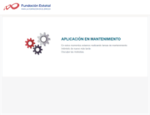 Tablet Screenshot of mantenimiento.fundaciontripartita.org